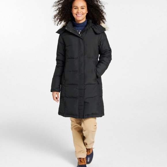 LL Bean Women's Ultrawarm Coat, Three Quarter Length - Picture 8 of 8